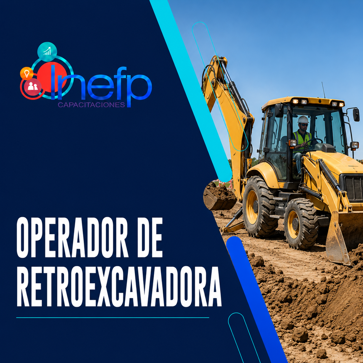 Operador de retroexcavadora